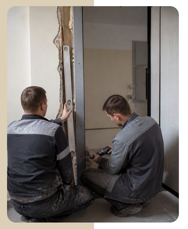 Профессиональная установка железной двери в Волхове